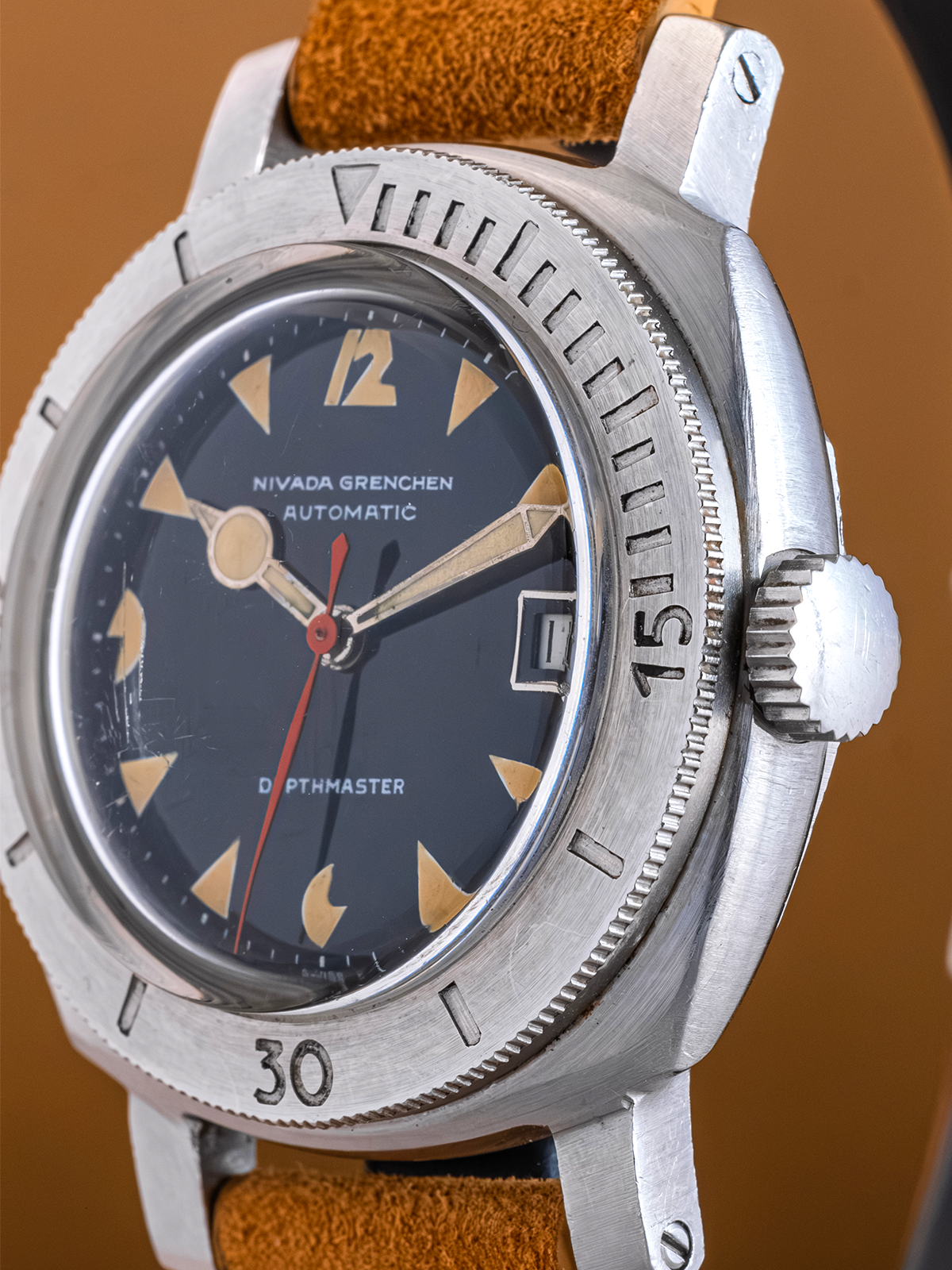 Nivada DepthMaster Pacman ref.9911-2419 from 1960s
