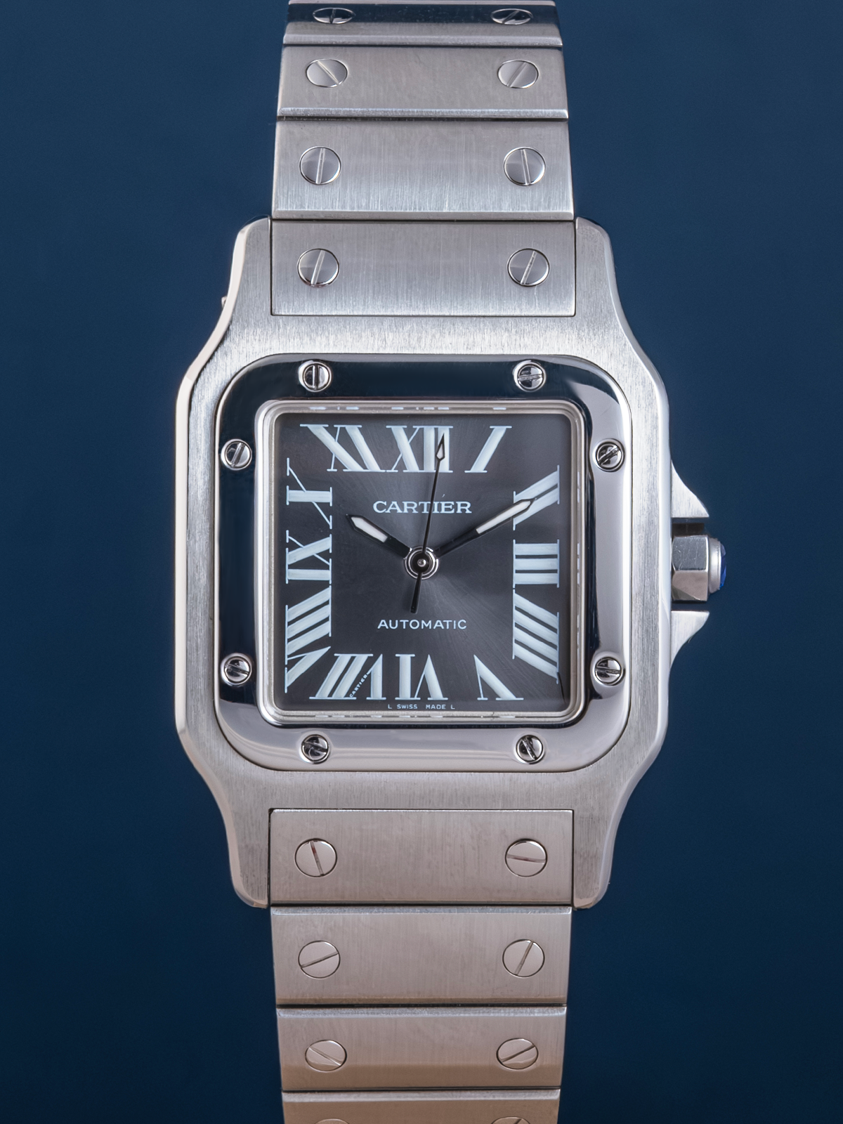 Cartier Santos Galbée "Umbra" ref.2319 Special Edition SIHH Asia Full-Set from 2003