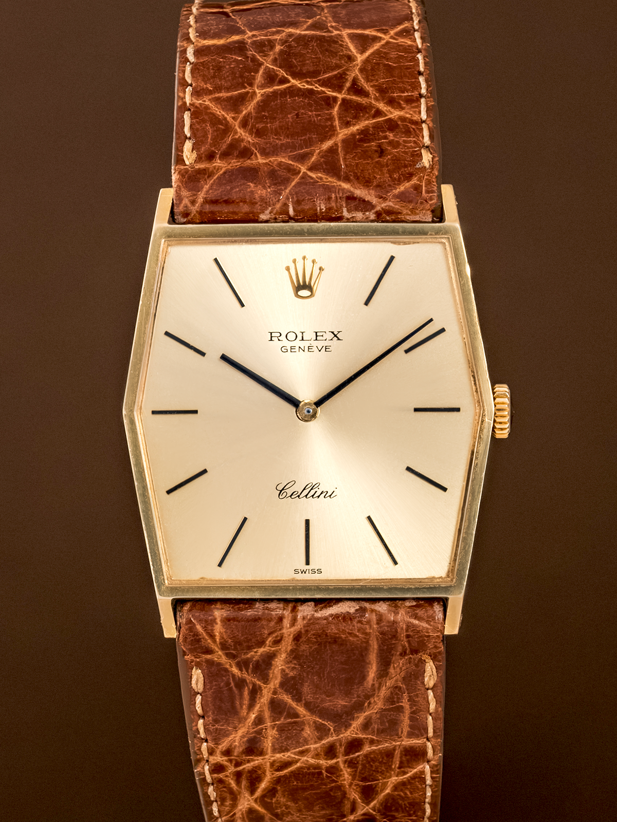 Rolex Cellini Jumbo Hexagon ref.4122 from 1976
