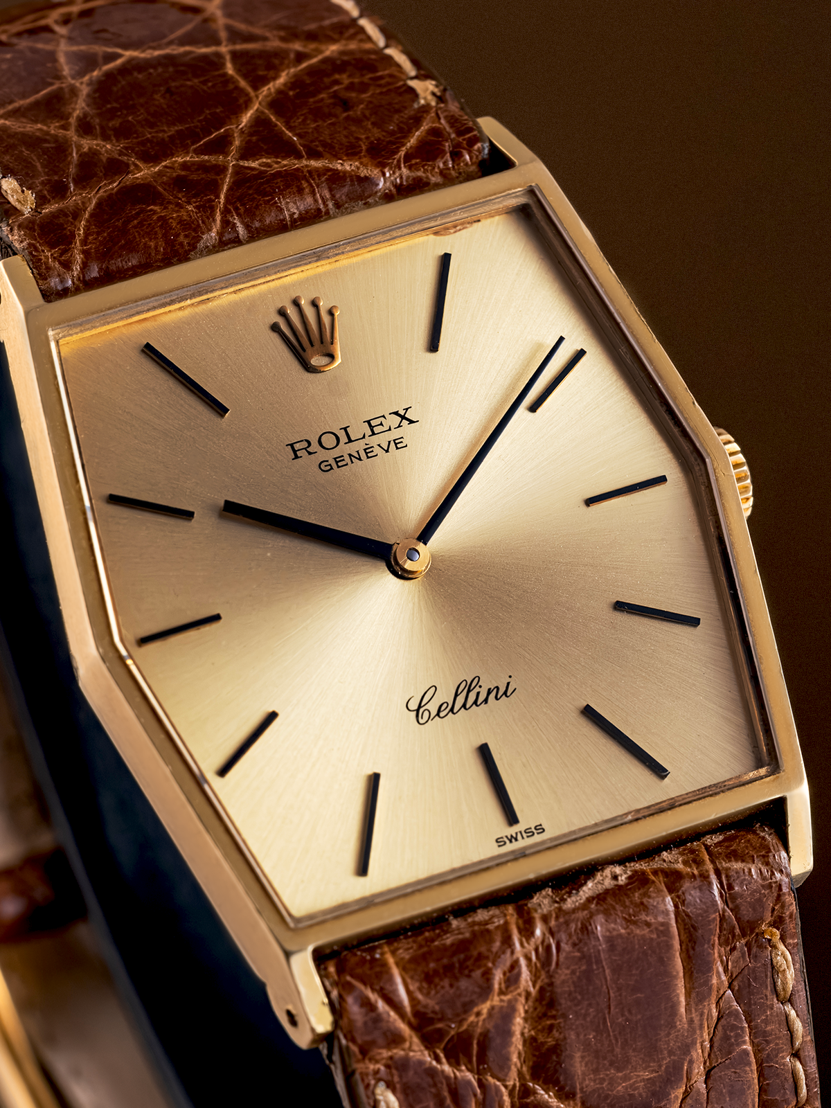 Rolex Cellini Jumbo Hexagon ref.4122 from 1976