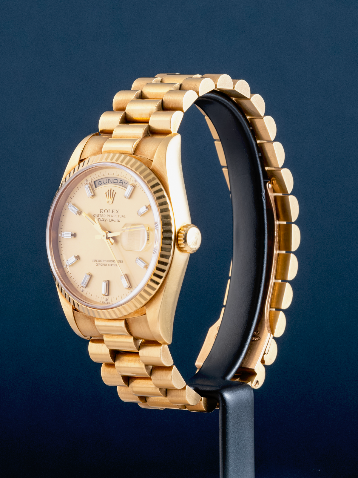 Rolex Day-Date "Baguette" ref. 18238 from 1986