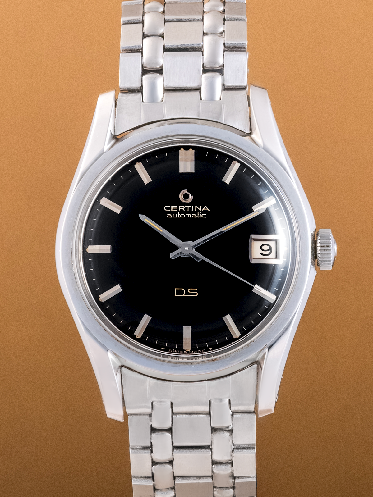 Certina DS Diver Tortuga Gilt Glossy dial ref.5601 36mm -Gay freres- from 1960s