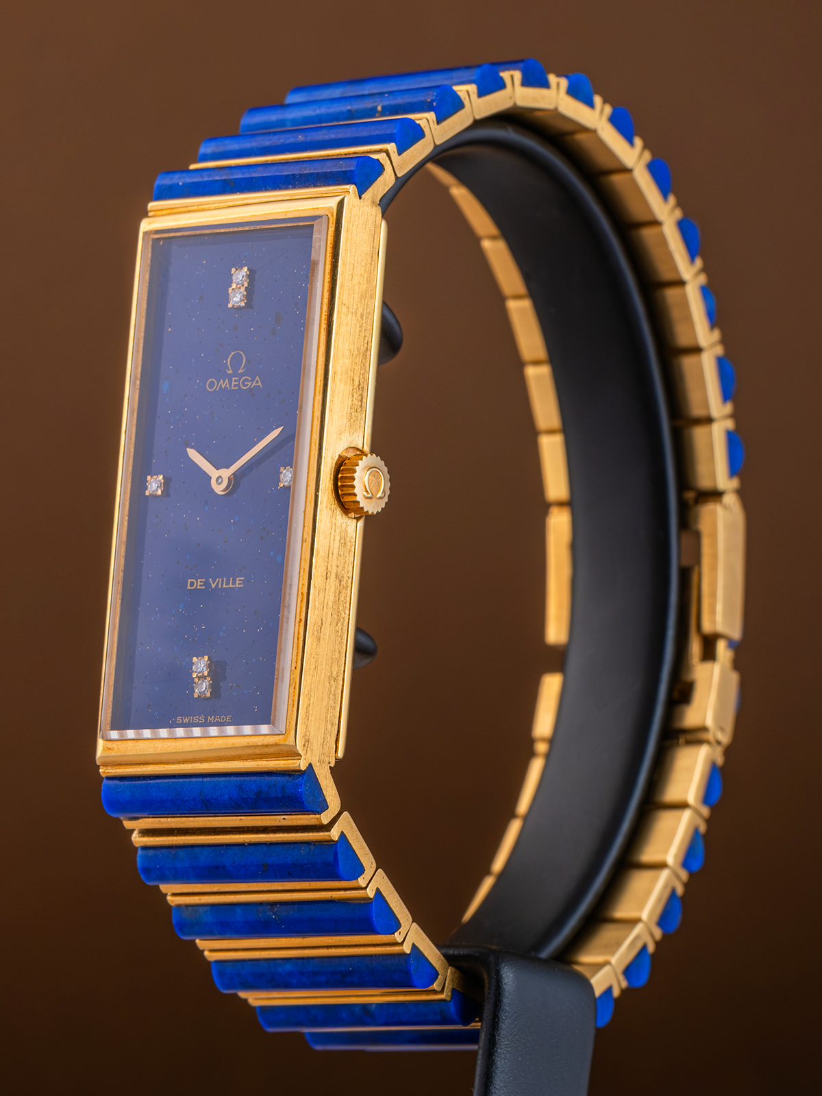 Omega Deville Lapis lazuli ref.8324 from 1972 – rvmusa