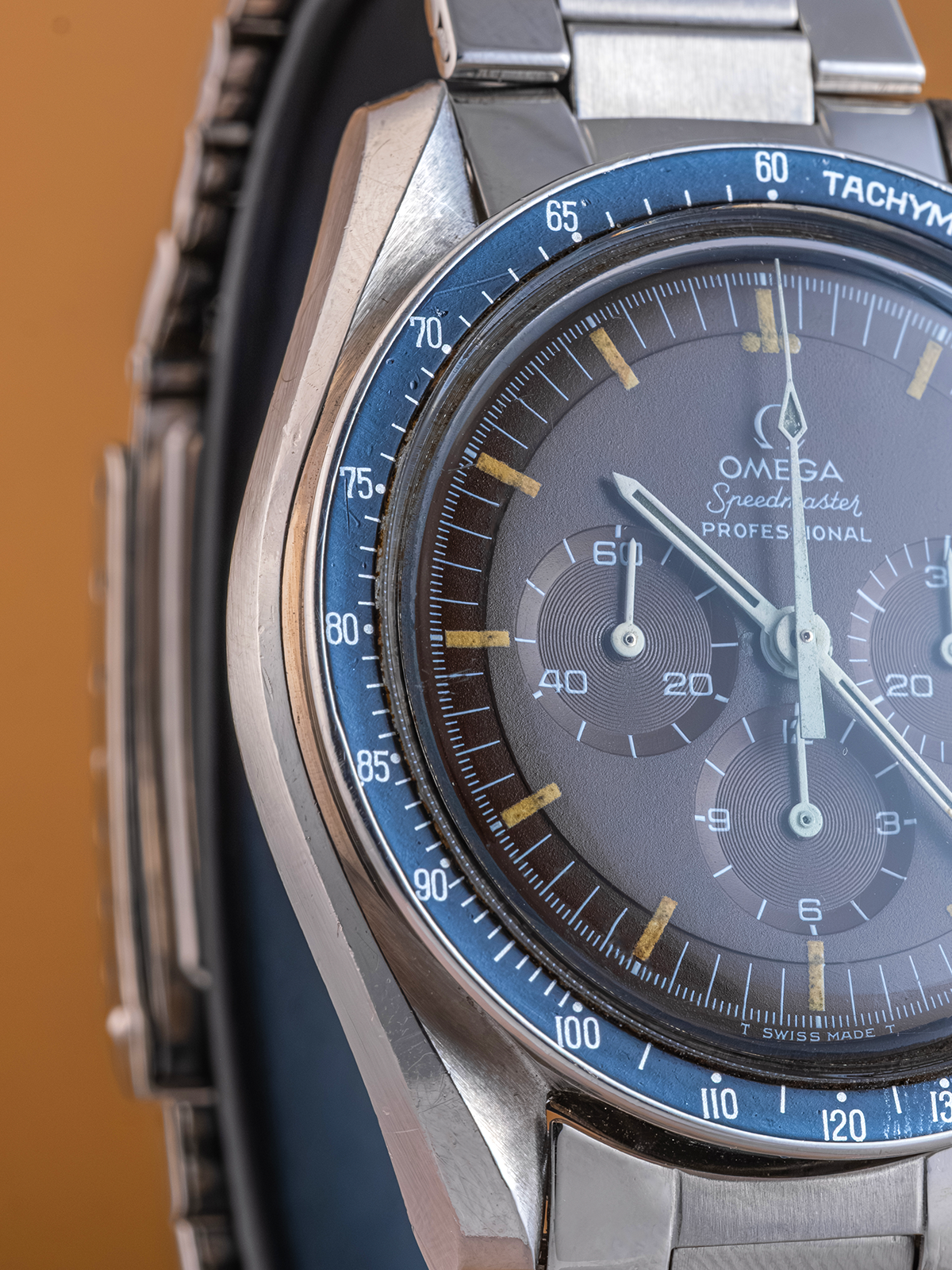 Omega Speedmaster ref.145.022 Tropical Chocolate "Caramel" Dial from 1969