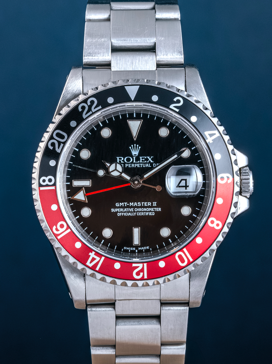 Rolex GMT Master ll Ref.16710 "Coke" Full-Set from 2000