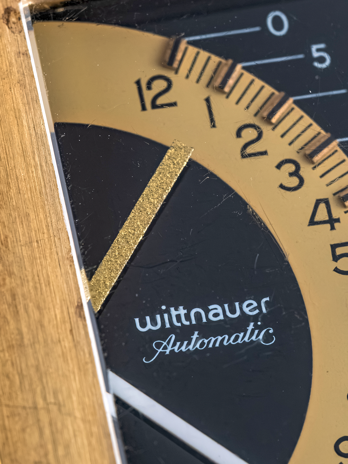 Wittnauer Futurama 1,000 Doble Retrograde ref.4510 33x48 mm from 1969