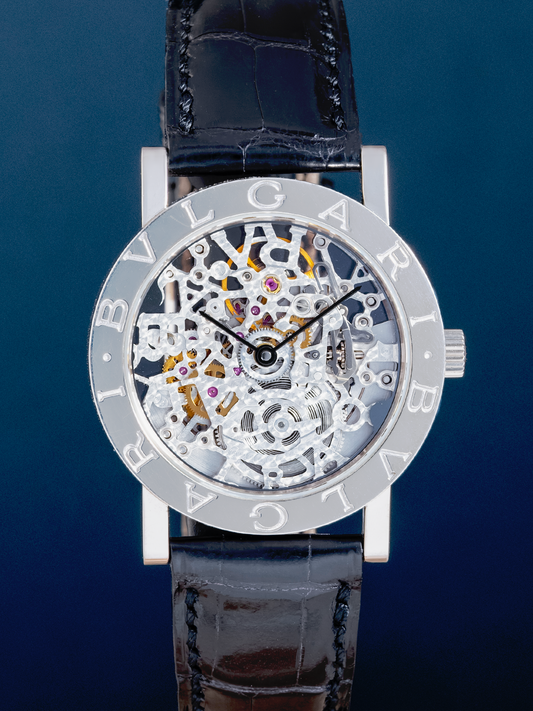Bvlgari Bvlgari Skeleton 33mm ref.BBW33GLSKP 18k Gold from 2000