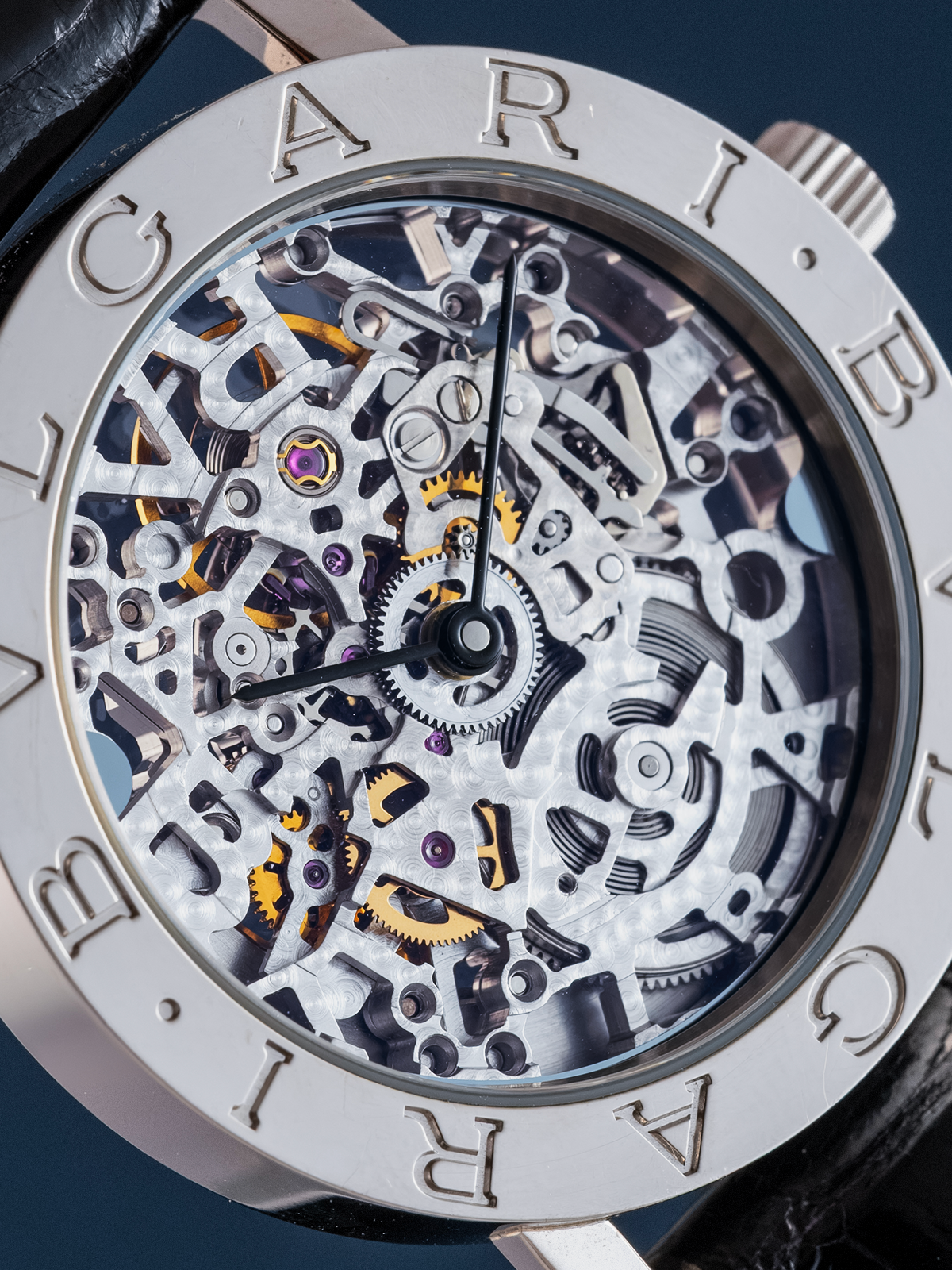 Bvlgari Bvlgari Skeleton 33mm ref.BBW33GLSKP 18k Gold from 2000