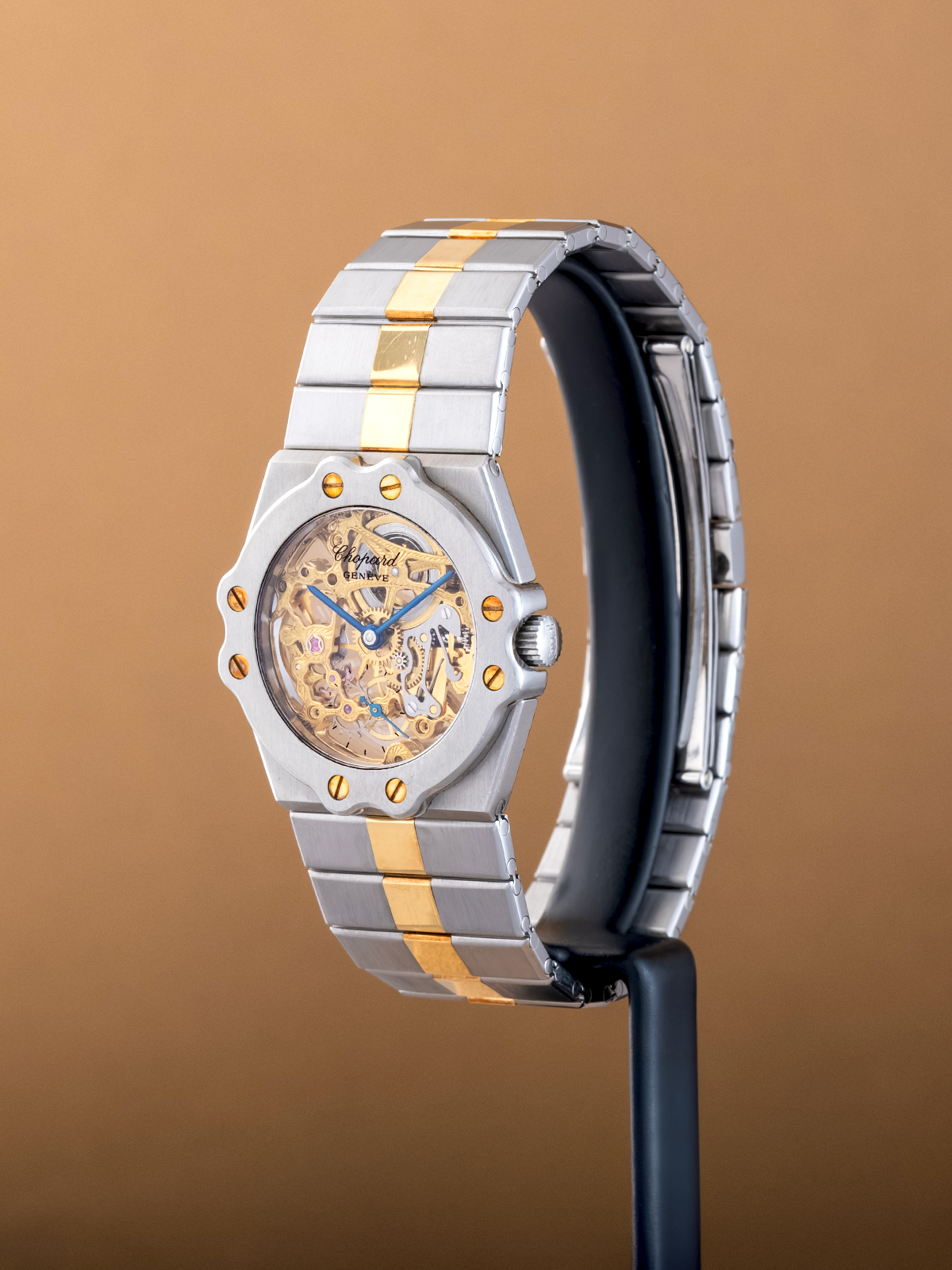 Chopard St Moritz Skeleton Two/Tone ref.8040CA from 1980s