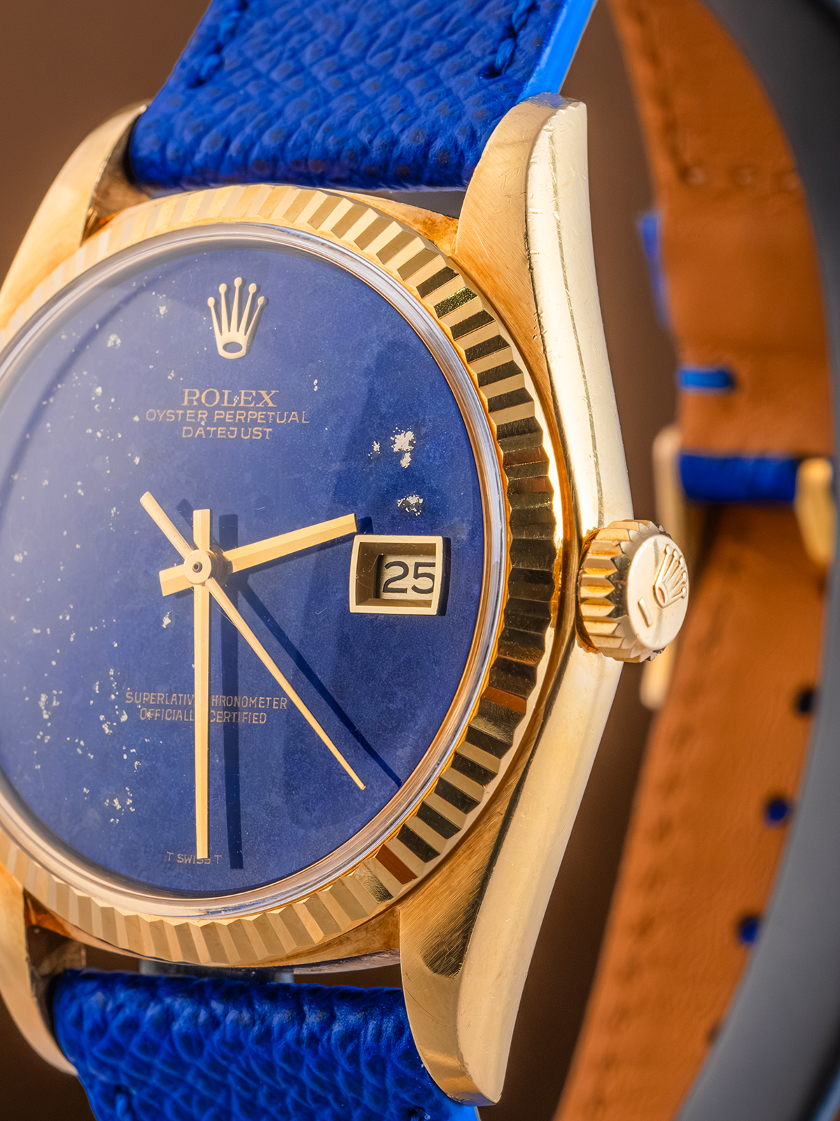 Rolex Datejust Lapis Lazuli 36 mm Ref. 1601 From 1976
