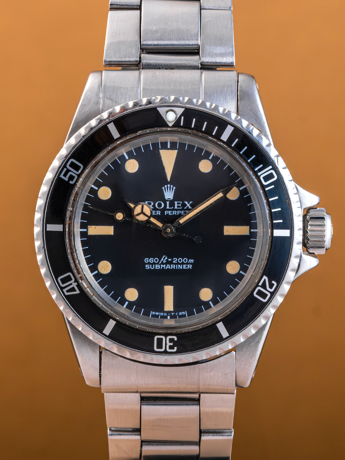 Rolex Submariner ref.5513 "Serif Dial" from 1971