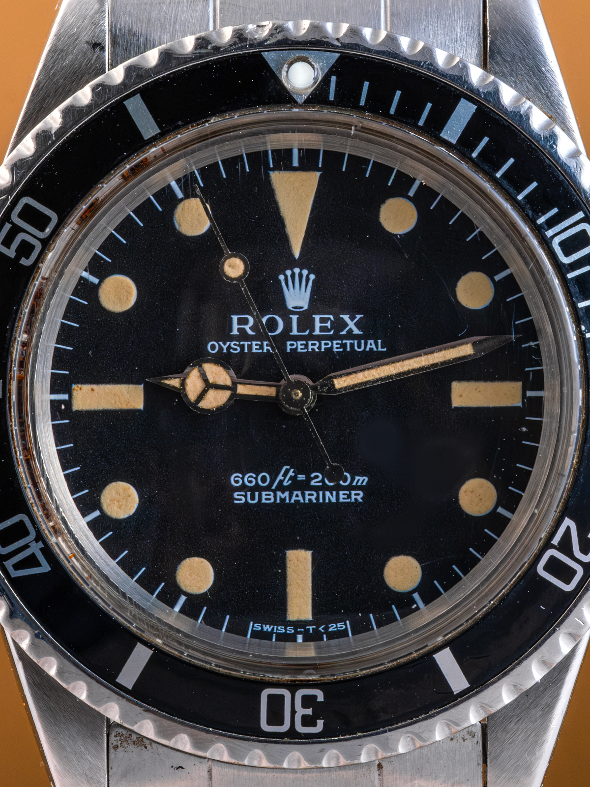 Rolex Submariner ref.5513 "Serif Dial" from 1971