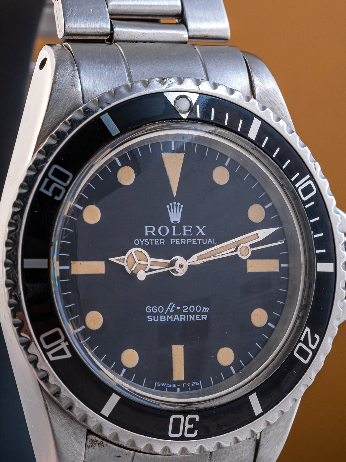 Rolex Submariner ref.5513 "Serif Dial" from 1971