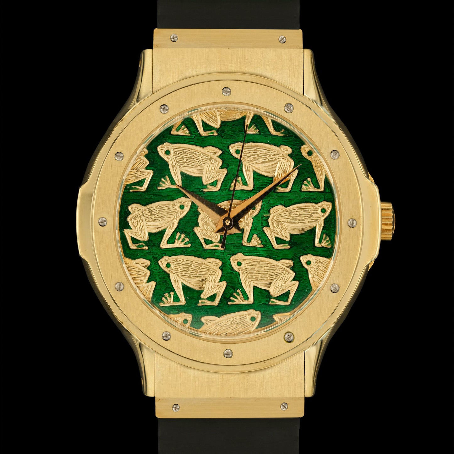 Hublot MDM Classic Enamel Limited Edition "Frog"ref.1582.3 from 1990´s