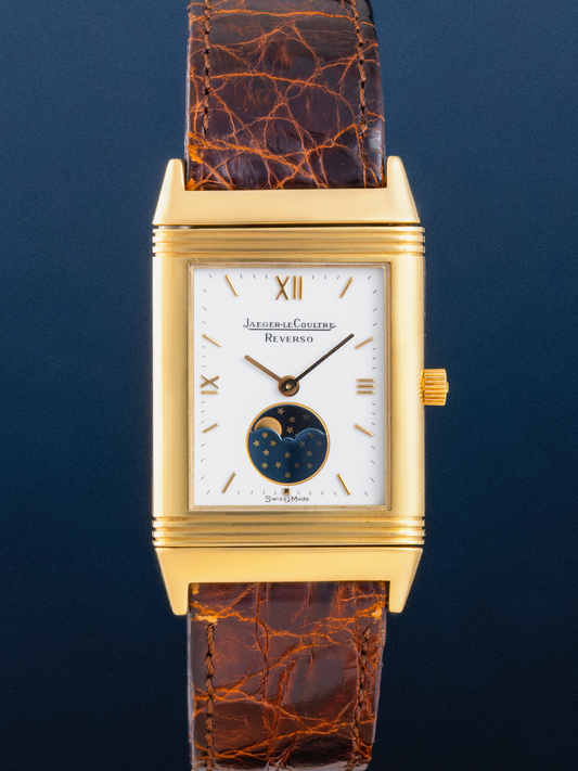 Jaeger-LeCoultre Reverso Gold Moonphase Quartz Medium 23mm ref. 140.252.1 from 2003