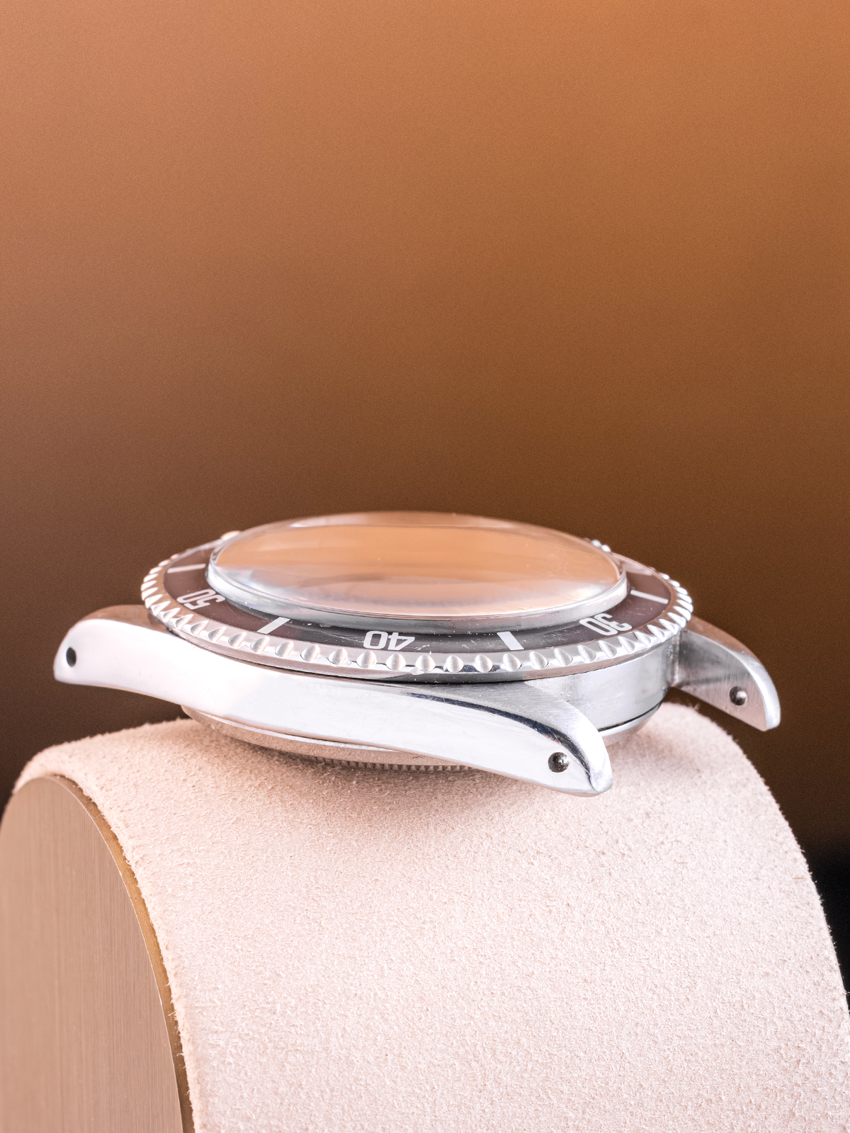 Rolex Submariner Ref.5512 Gilt Silver Text Chapter Ring Exclamation PCG Tropical Caramel from 1962