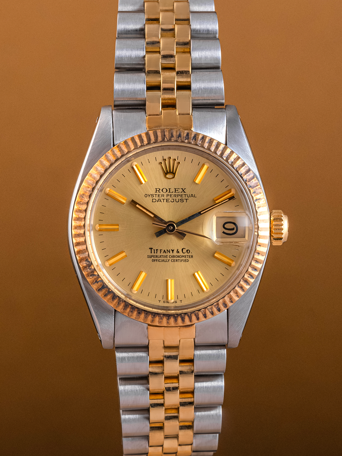 Rolex Datejust "Tiffany" dial ref.6827 from 1981