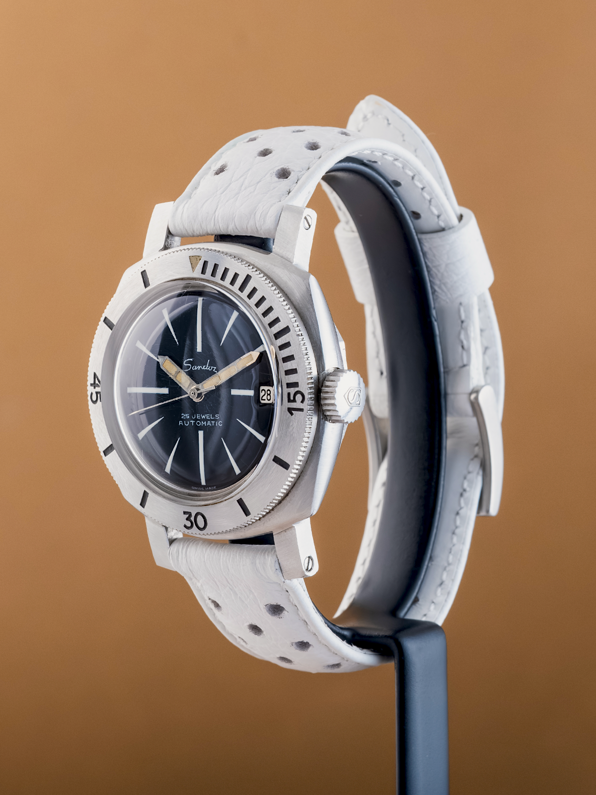 Sandoz Depth Master Diver "Sterile Dial" 100bar 38.5mm from 1960s