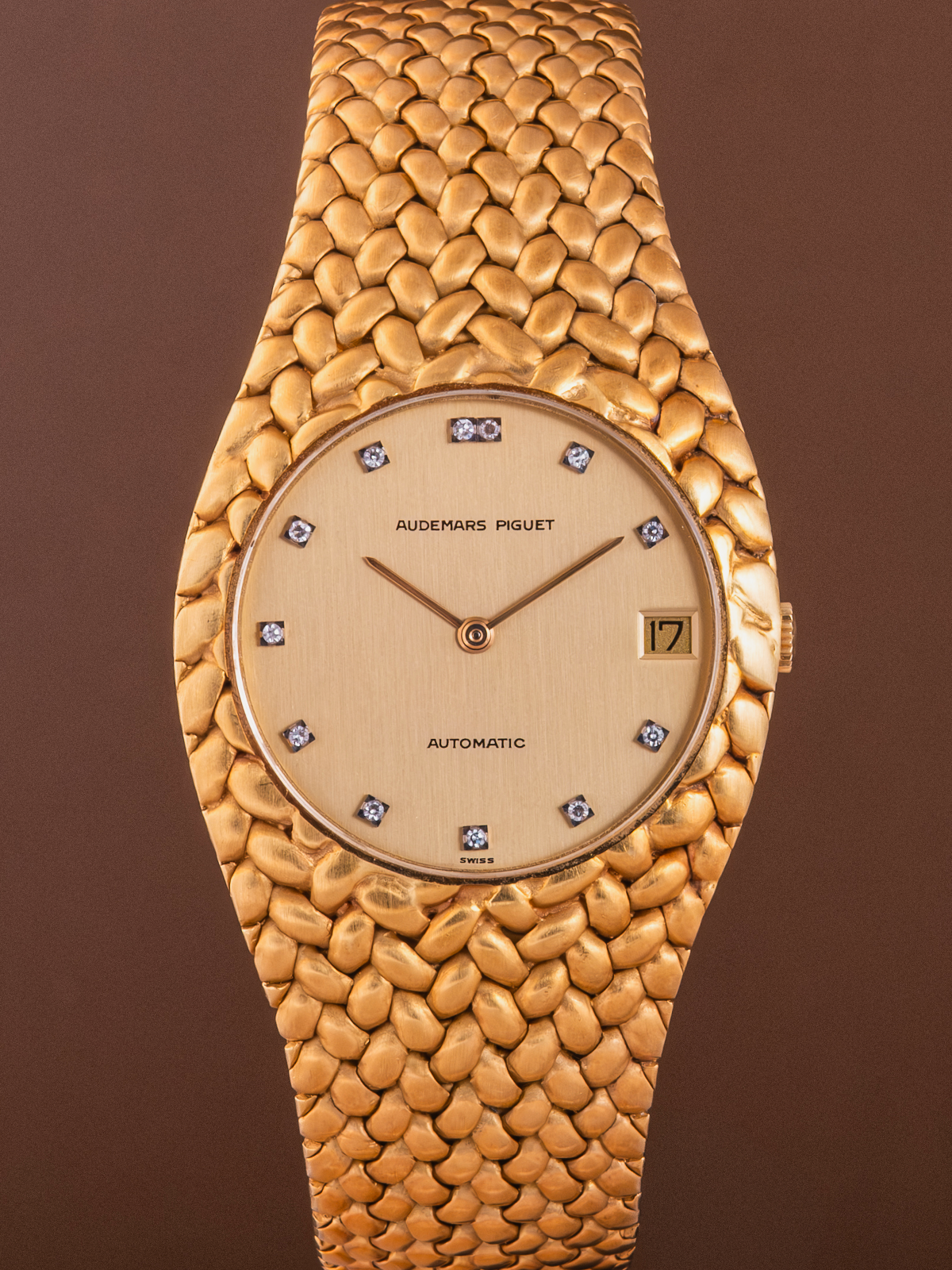 Audemars Piguet Cobra ref.5403 YG  Diamond "Swiss" Dial from 1970s