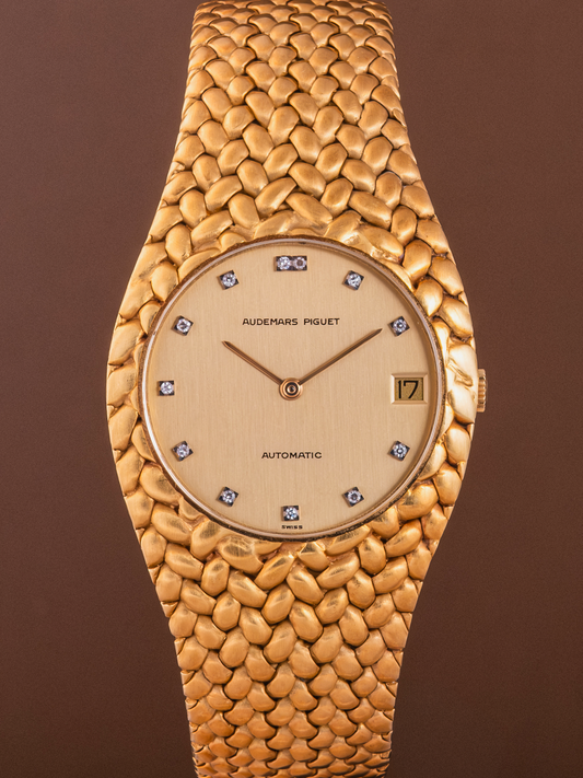 Audemars Piguet Cobra ref.5403 YG  Diamond "Swiss" Dial from 1970s