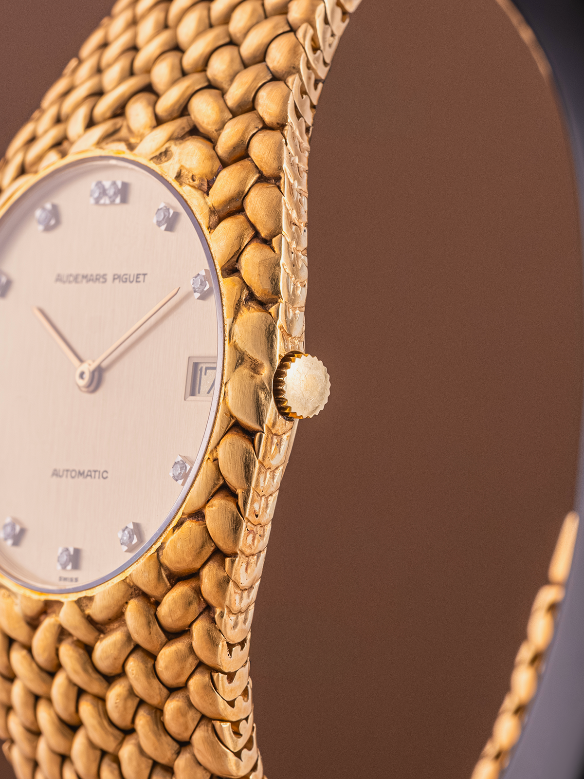 Audemars Piguet Cobra ref.5403 YG  Diamond "Swiss" Dial from 1970s