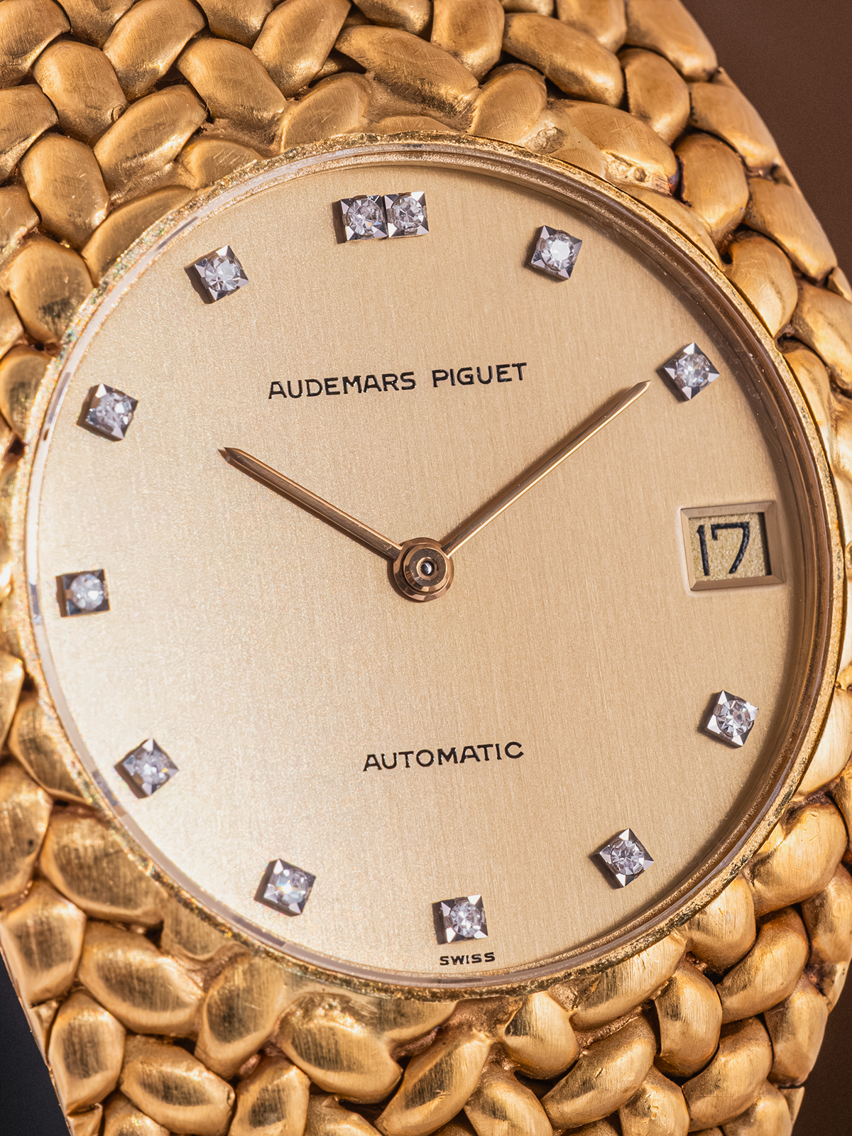 Audemars Piguet Cobra ref.5403 YG  Diamond "Swiss" Dial from 1970s