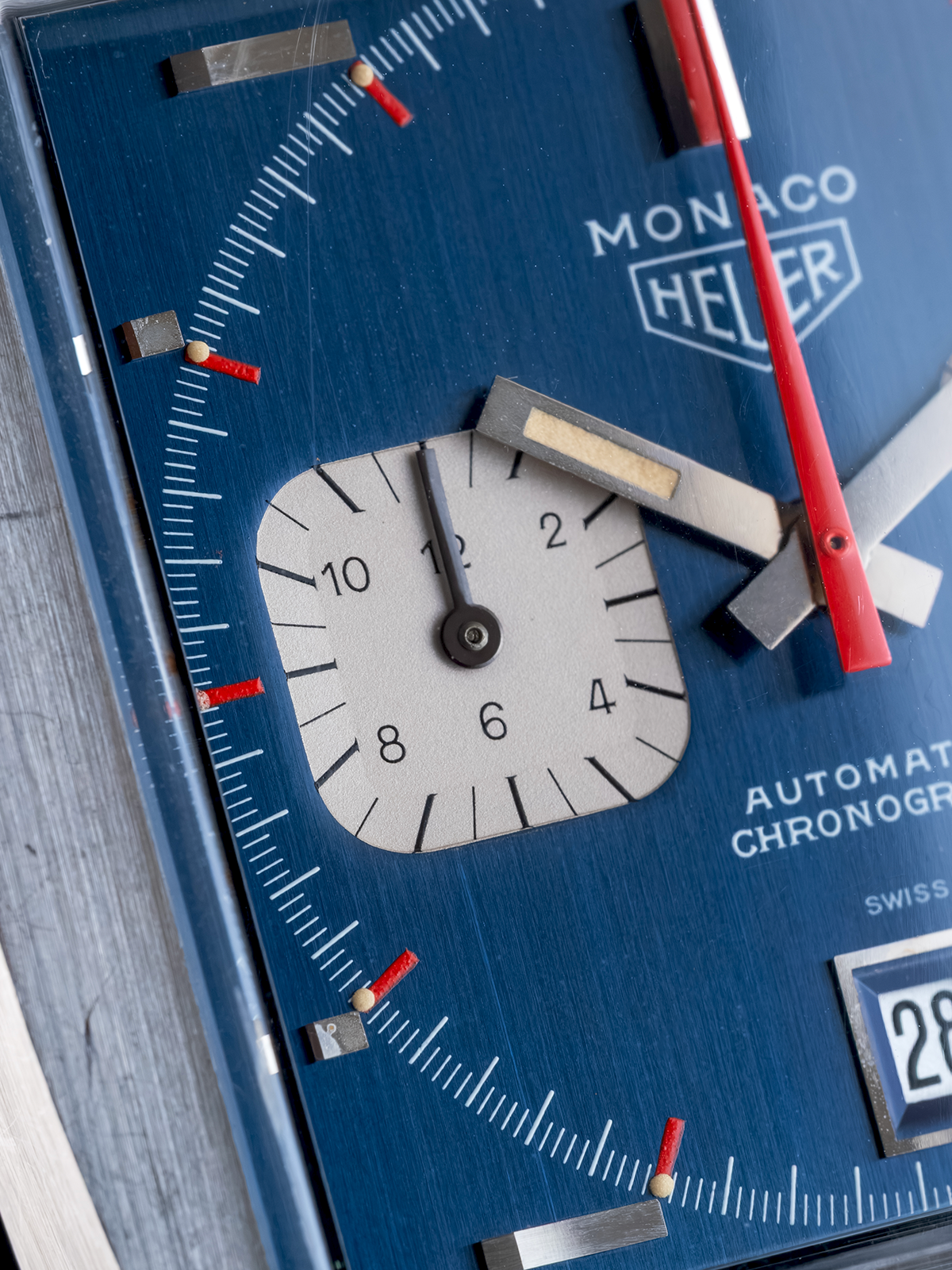 Heuer Monaco Steven MCQueen "Transitional" ref.1133B from 1969