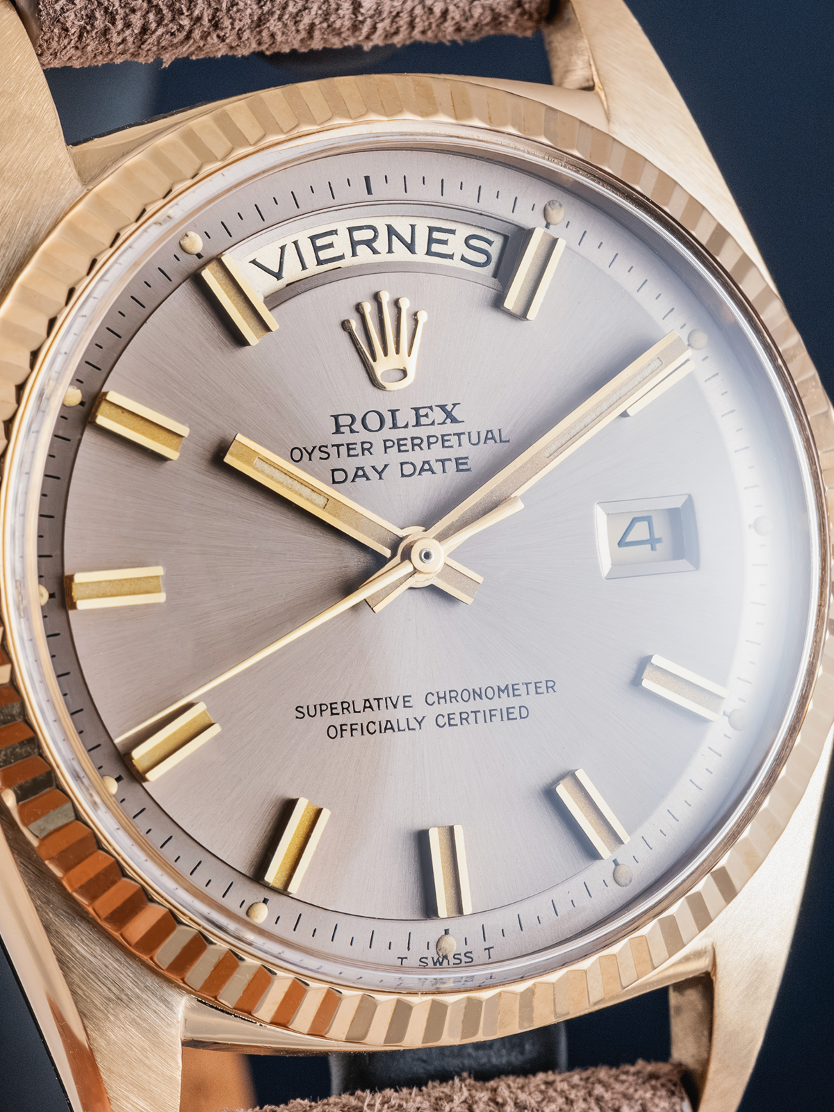Rolex Day-Date ref.1803 Taupe "wide boy" from 1969