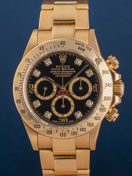 Rolex Daytona "Zenith" ref.16528  Diamond Dial from 1995