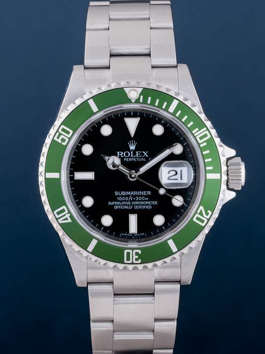 Rolex Submariner Kermit ref.116610LV Full-Set from 2006