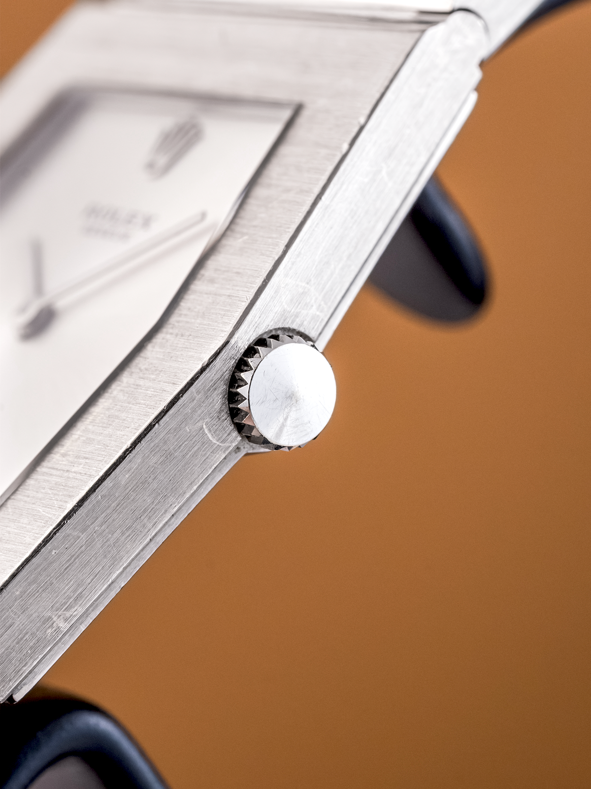 Rolex King Midas Cellini Hexagonal White Gold ref. 4342 from 1976