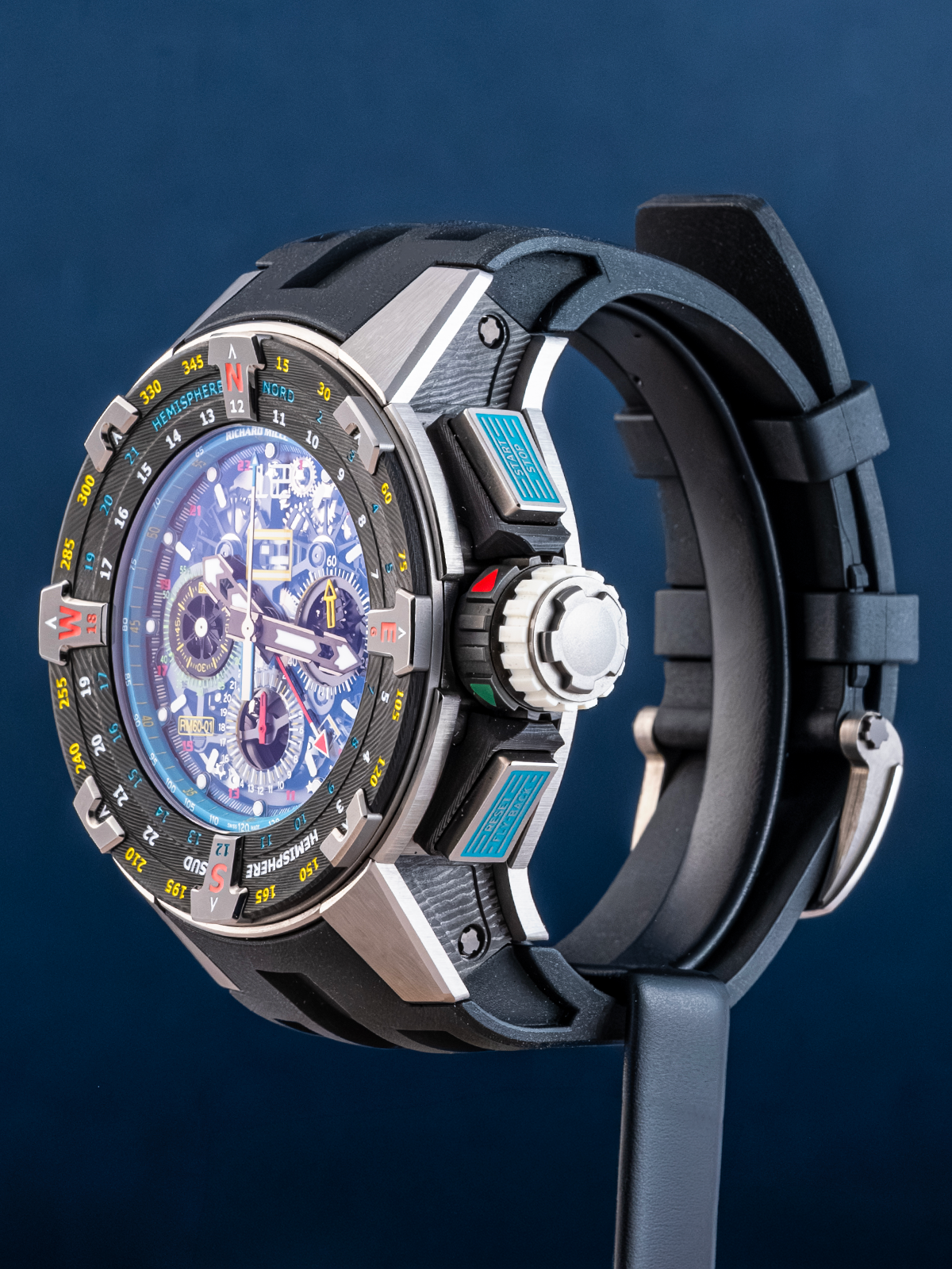 Richard Mille Flyback Chronograph Les Voiles de St Barth Ref. RM60-01 TI CA from 2015