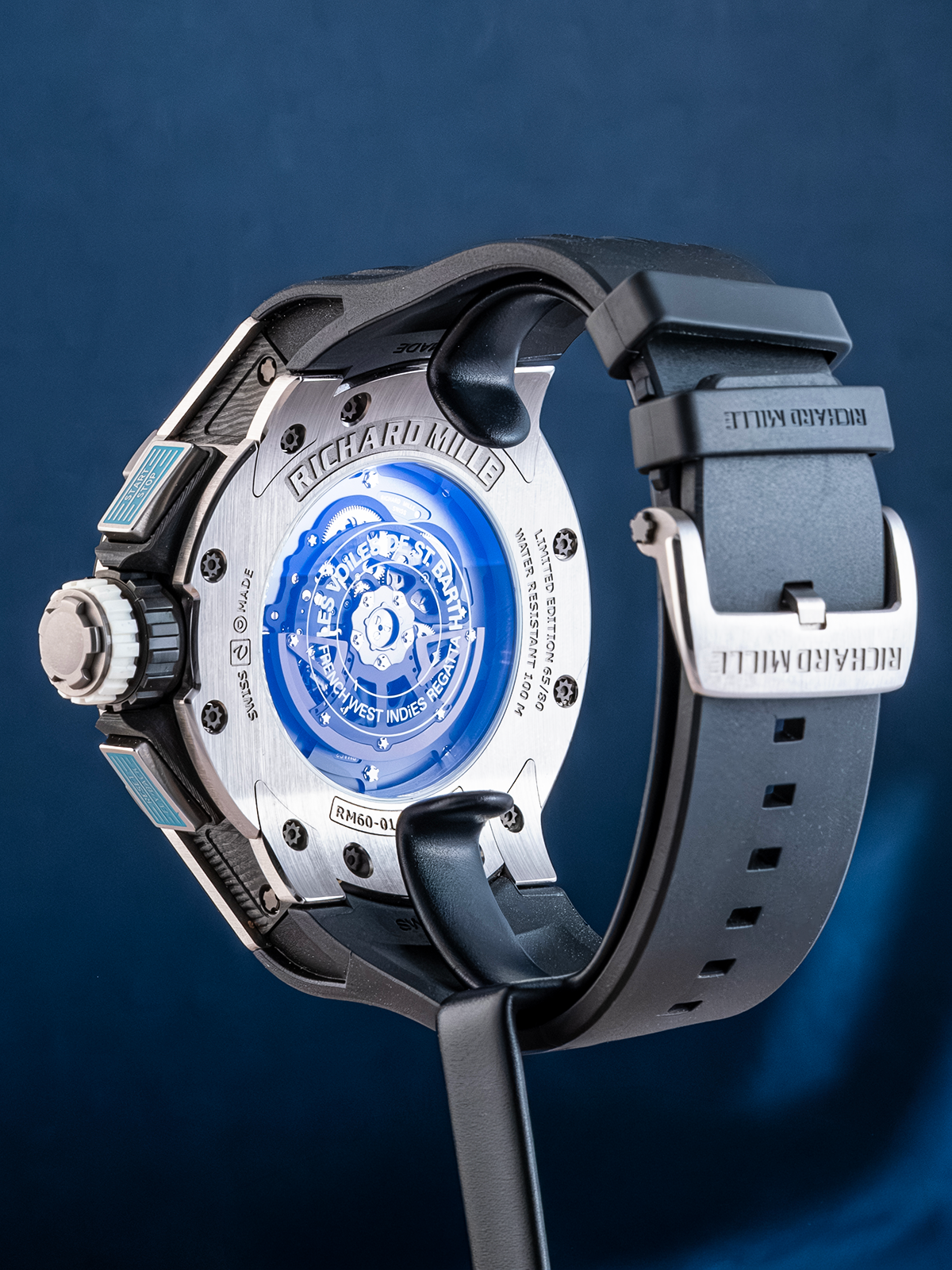Richard Mille Flyback Chronograph Les Voiles de St Barth Ref. RM60-01 TI CA from 2015
