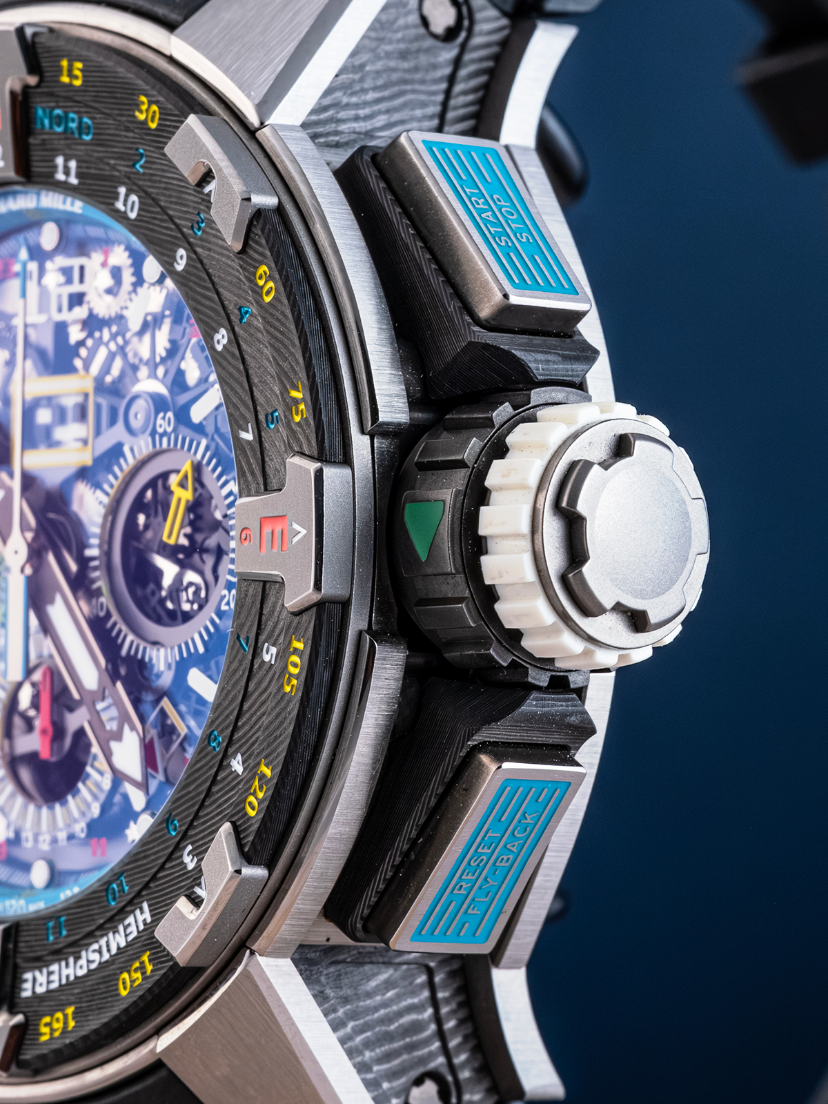 Richard Mille Flyback Chronograph Les Voiles de St Barth Ref. RM60-01 TI CA from 2015