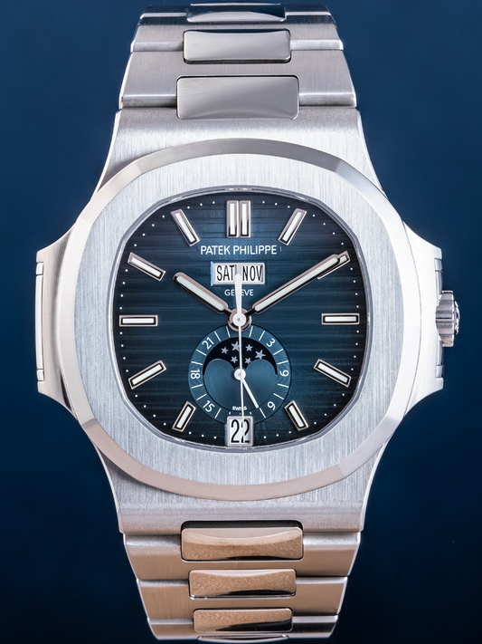 Patek Philippe Nautilus ref.5726A Annual Calendar Moonphase from 2022