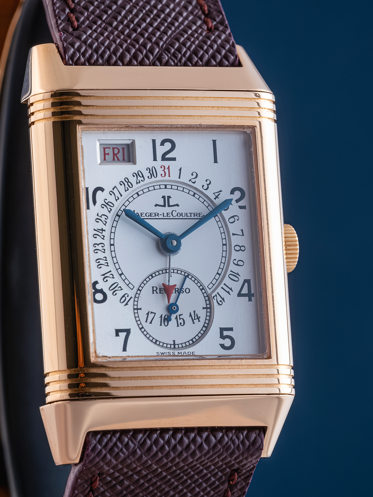 Jaeger Le Coultre Reverso Date Taille Calendar ref.270.2.36 from 2000