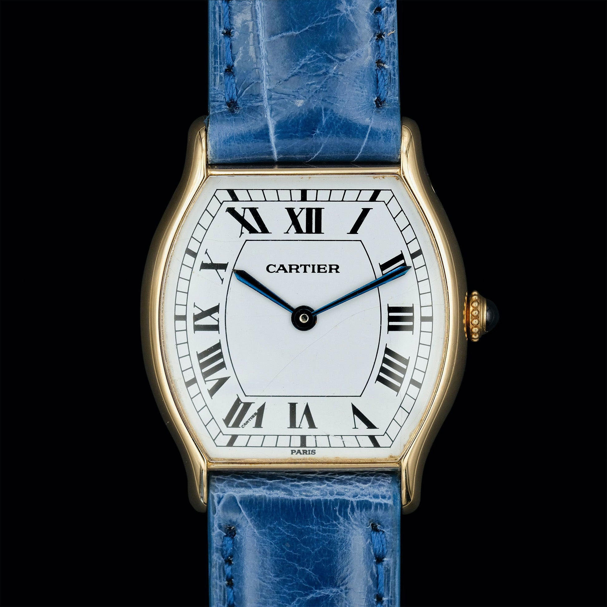 Cartier Tortue 18K Paris Dial from 1970's - Main Image