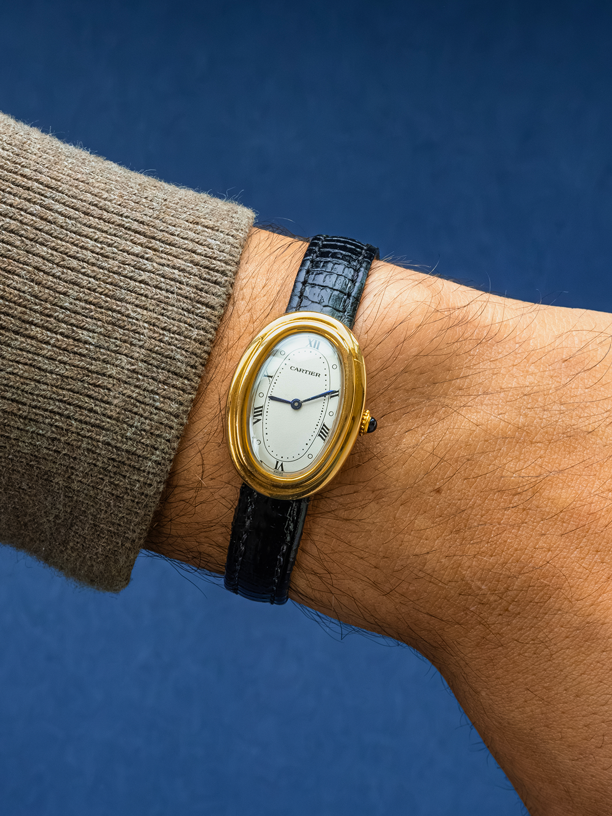 Cartier Baignoire SM "New York" Electroplated from 1975