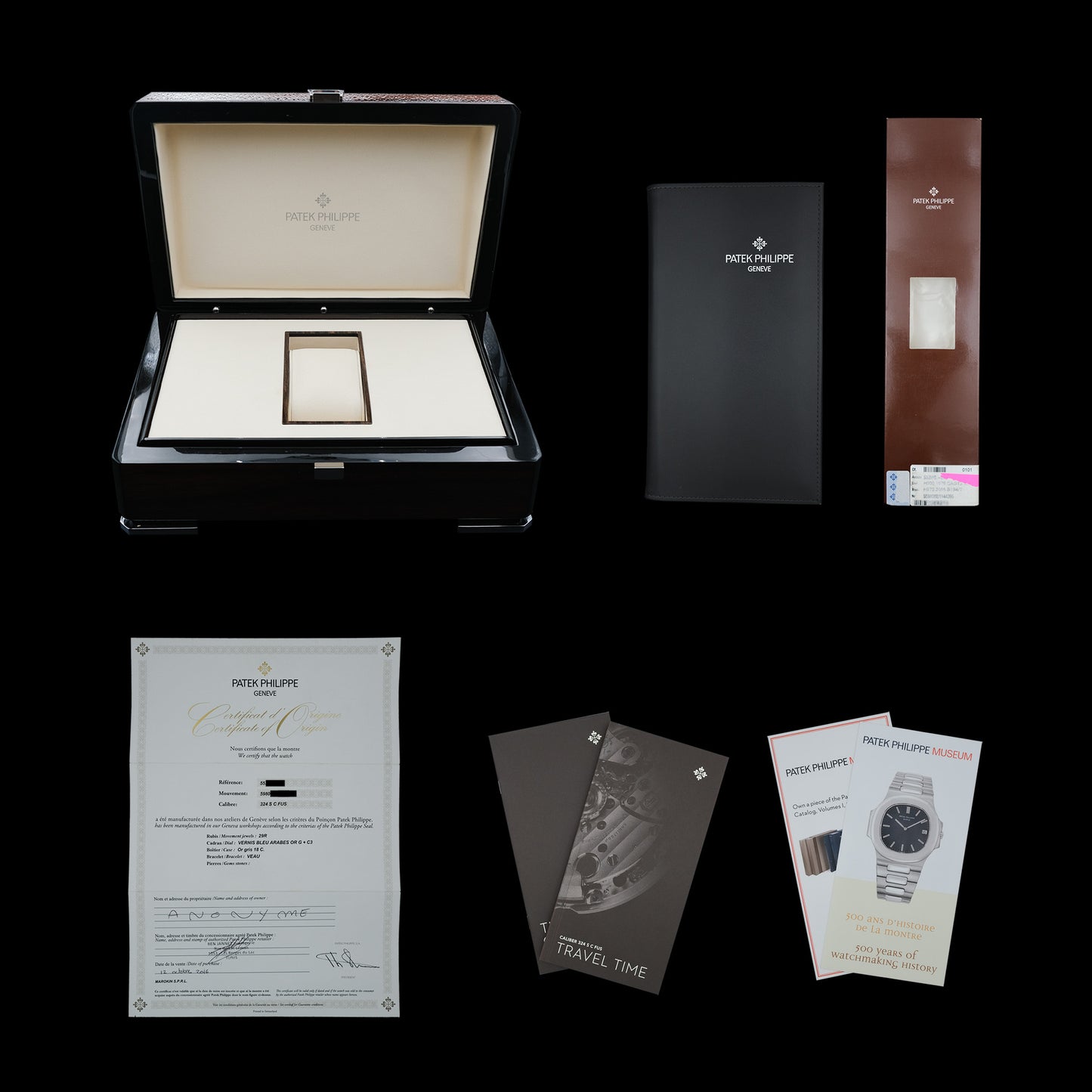 Patek Philippe Pilot Travel Time ref.5524G-001 Full-Set from 2016