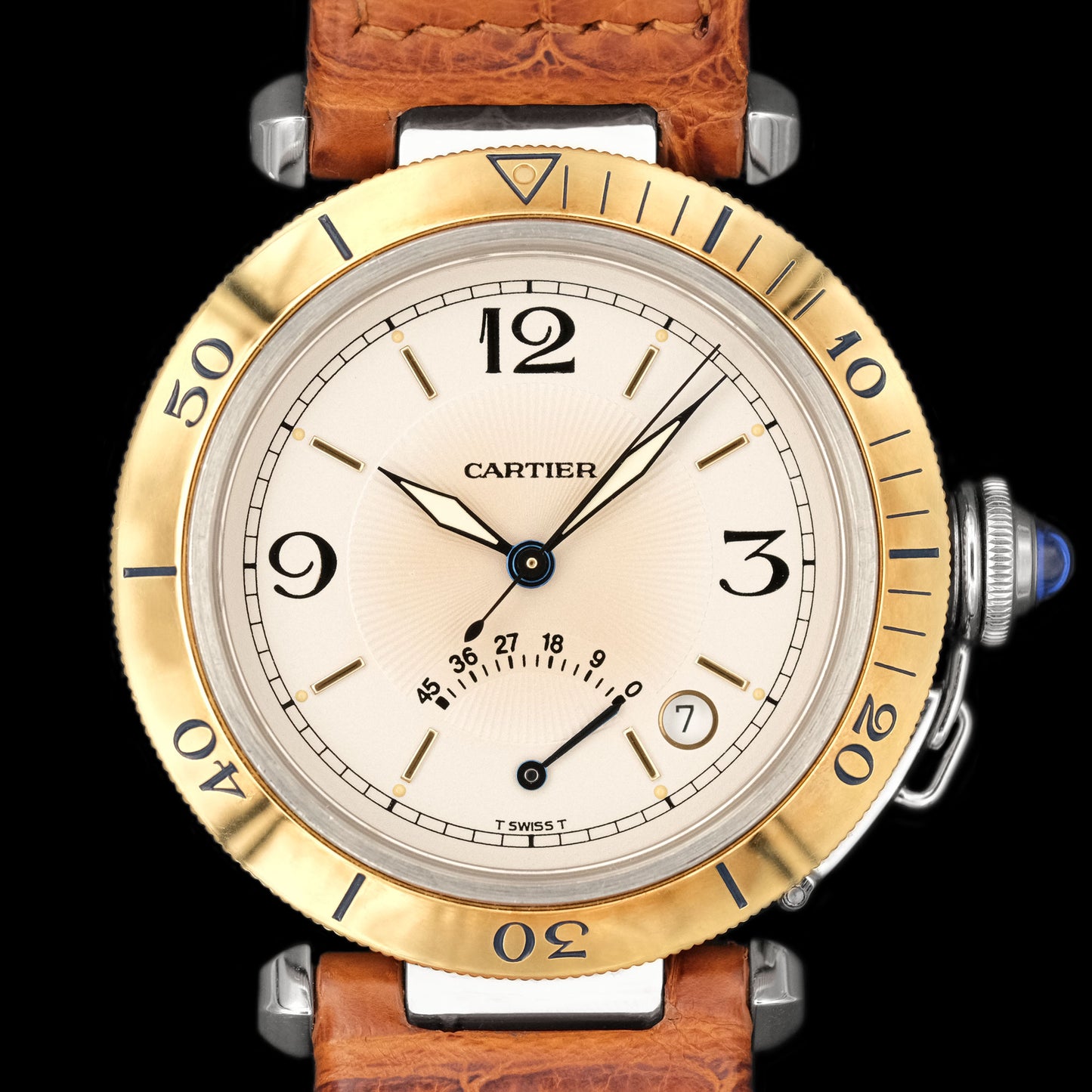Cartier Pasha Power Reserve ref.1033 38mm from 1997