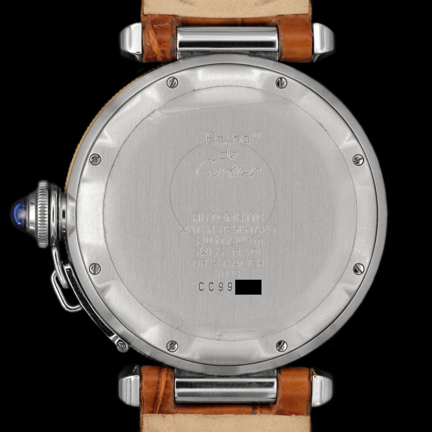 Cartier Pasha Power Reserve ref.1033 38mm from 1997
