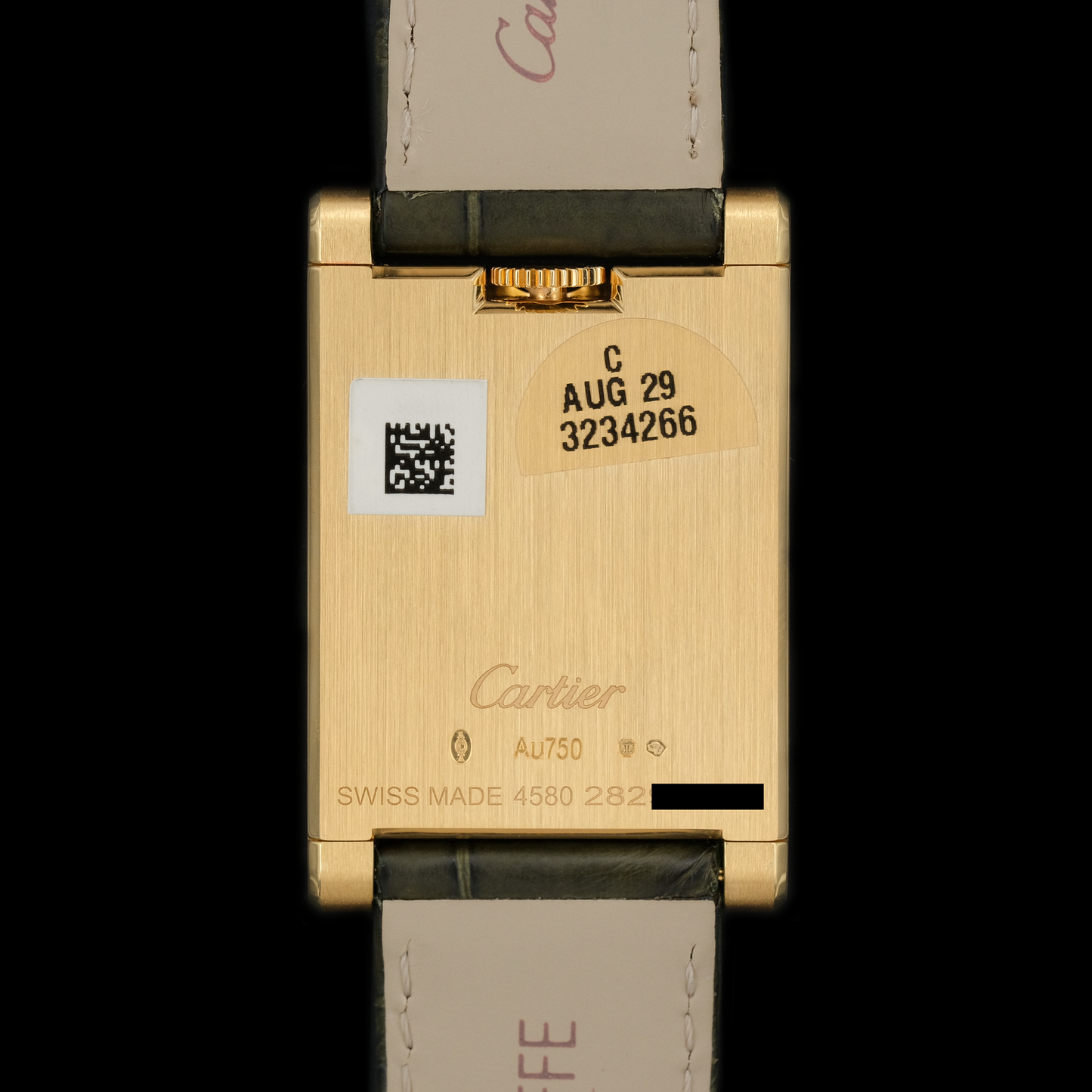 Cartier á Guichet ref.WGTA0234 Yellow Gold Full-Set Unworn from 2025