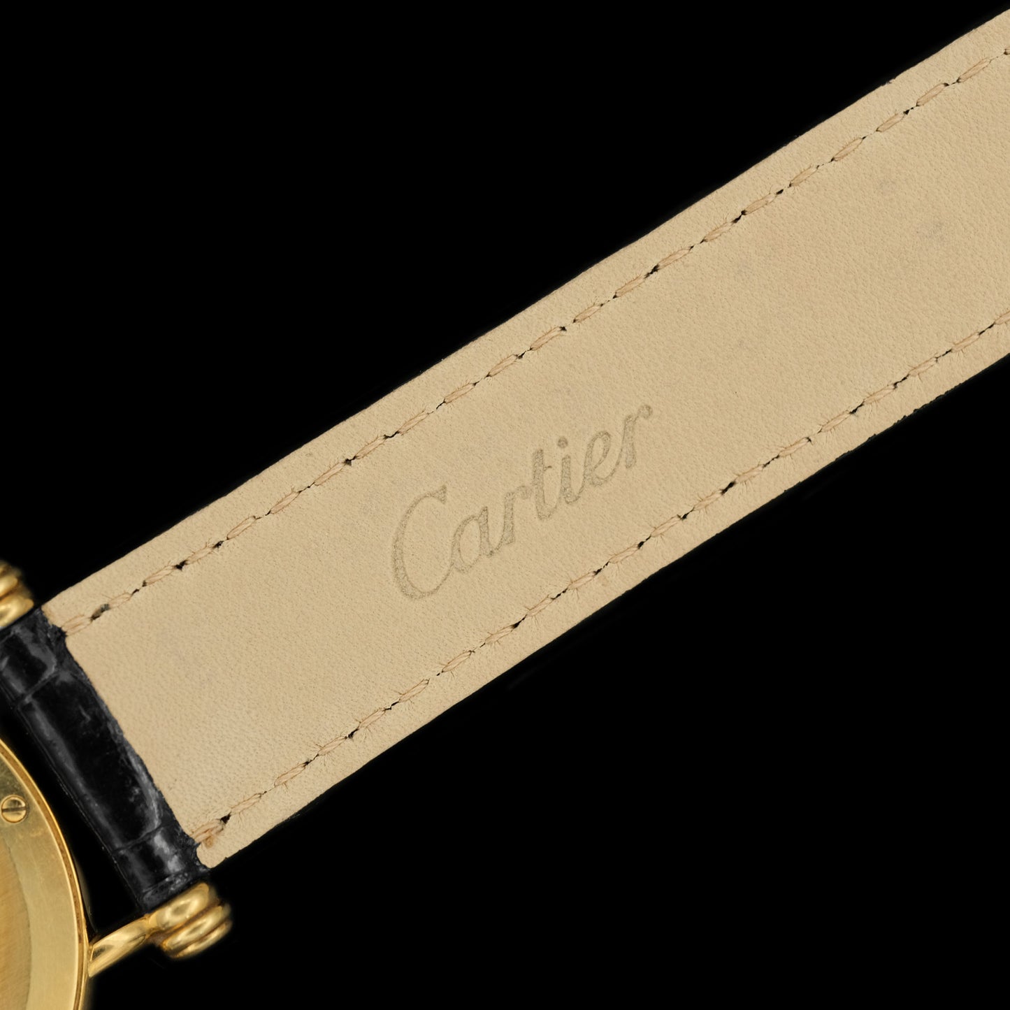 Cartier Diabolo Diamond-Set ref.1461 from 1990s