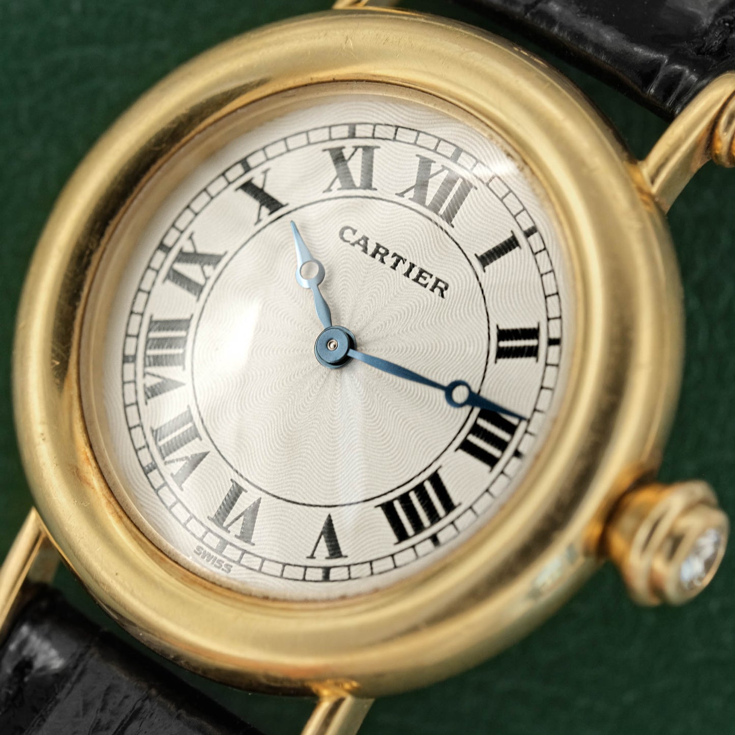 Cartier Diabolo Diamond-Set ref.1461 from 1990s