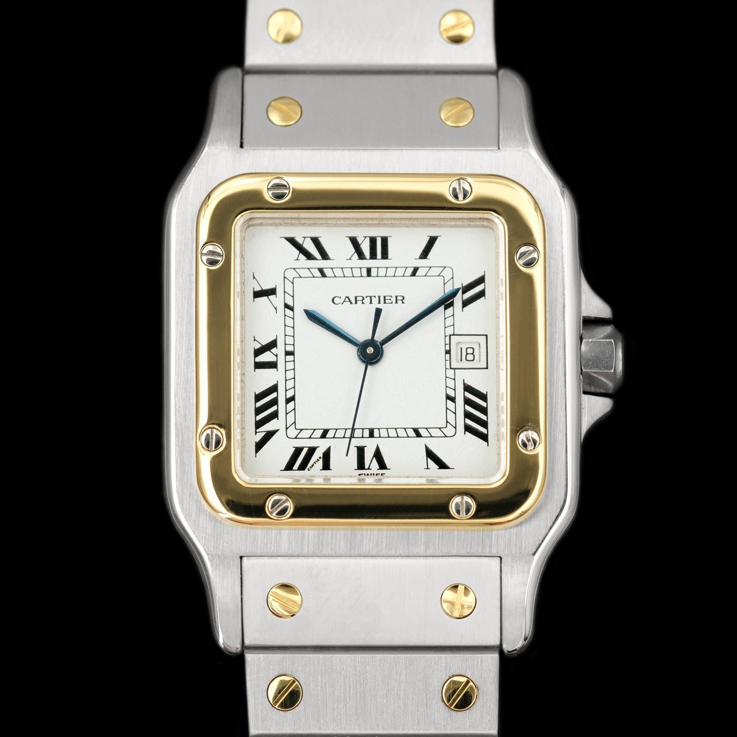 Cartier Santos Carreé ref.2961 from 1980s