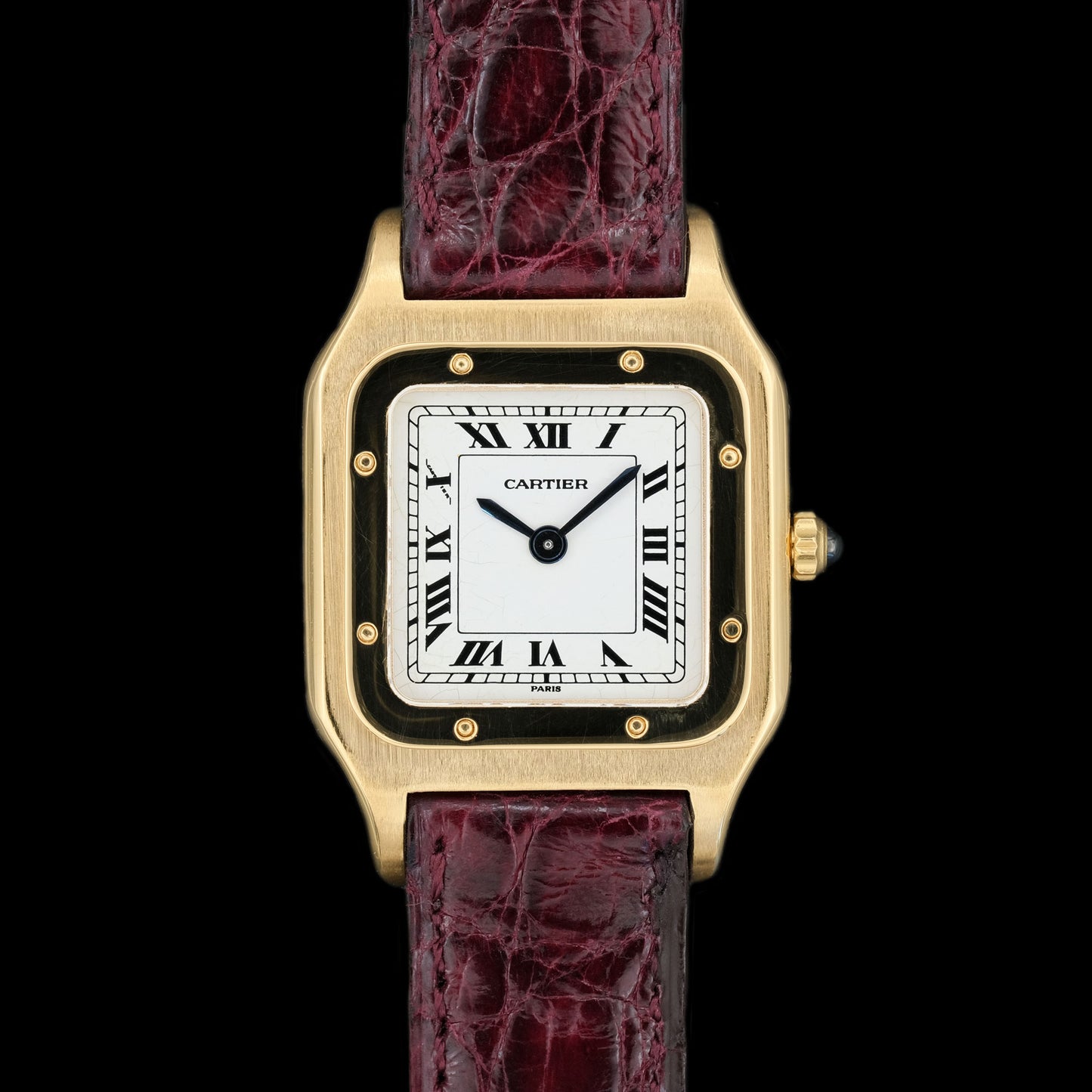 Cartier Santos Dumont Ladies ref.9605 from 1980s