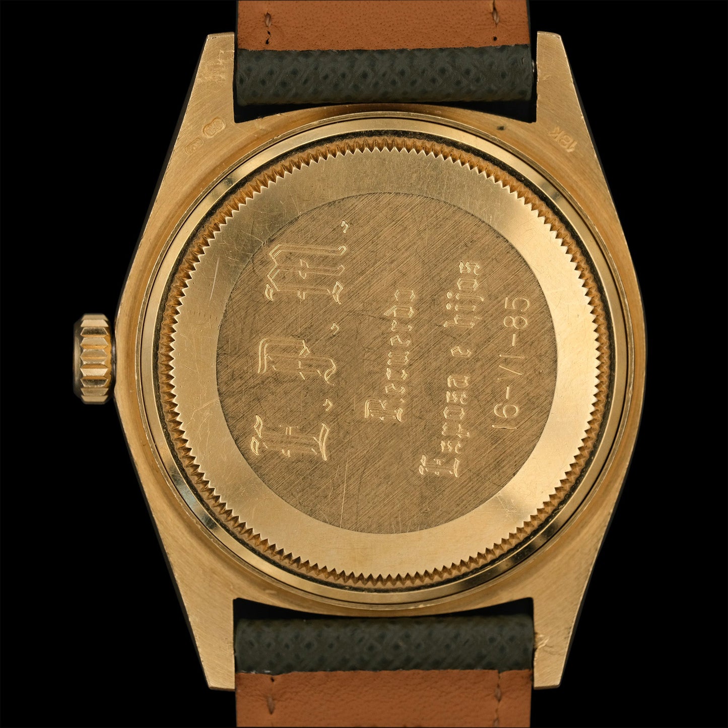 Rolex Day-Date 18038 Wood Dial from 1980