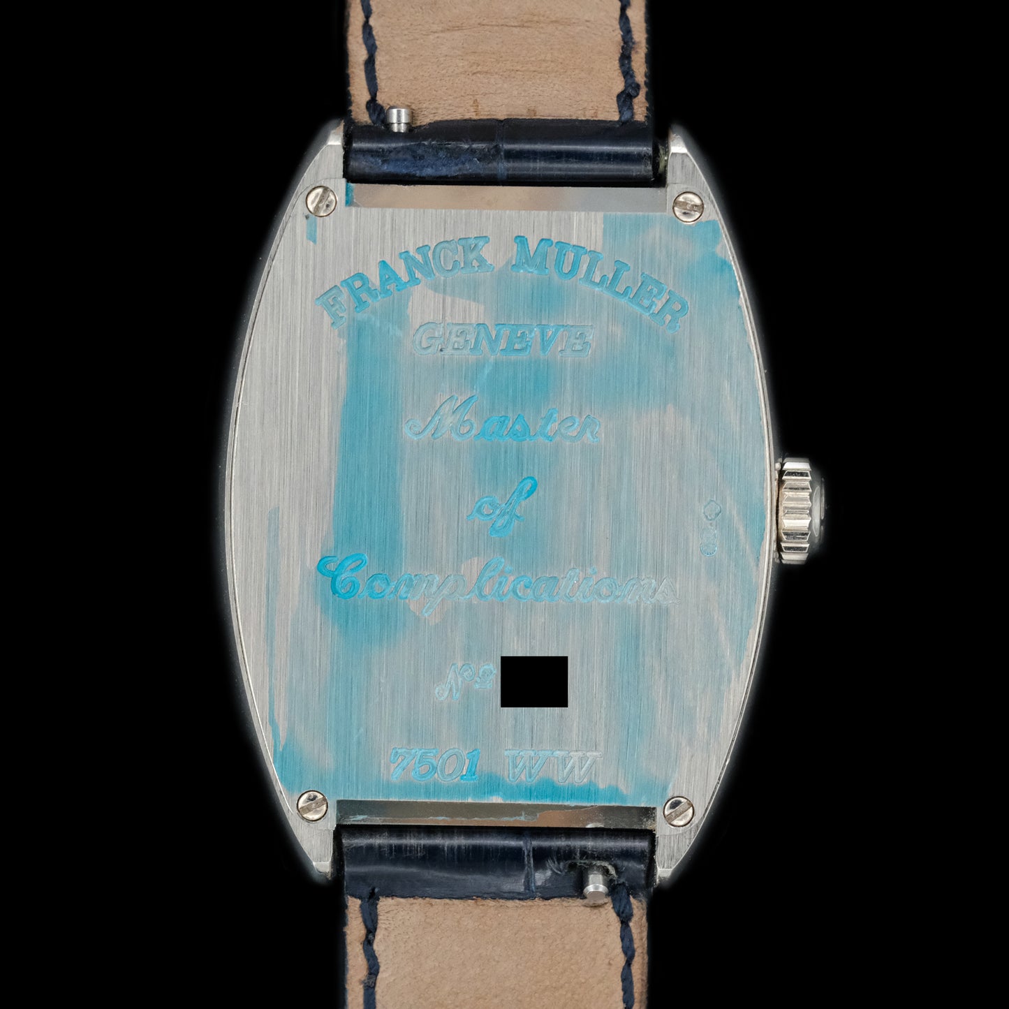 Frank Muller World Wide Enemel 18k WG ref.7502 from 1999