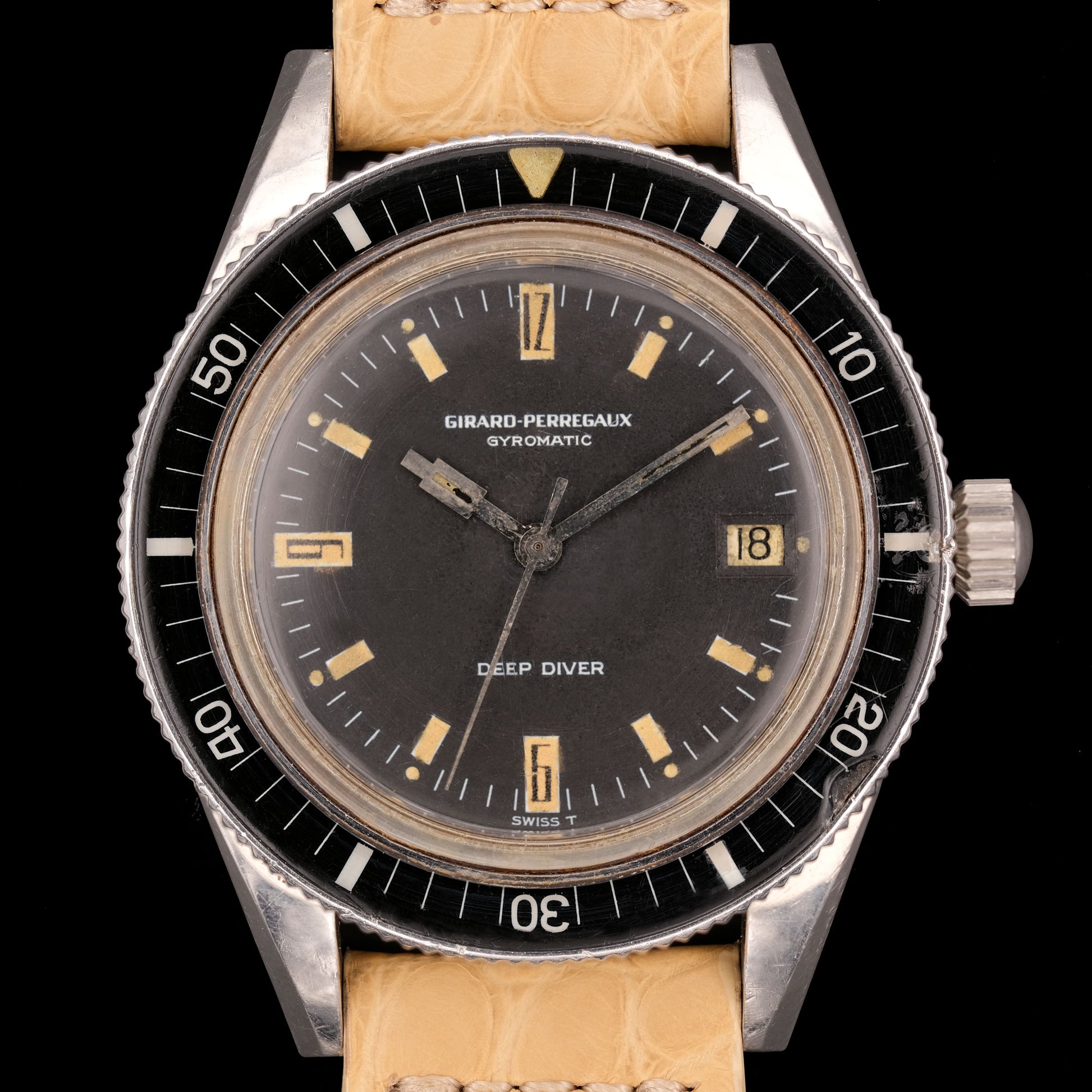 Girard-perregaux Gyromatic Deep Diver 8867V from 1966 Relojes