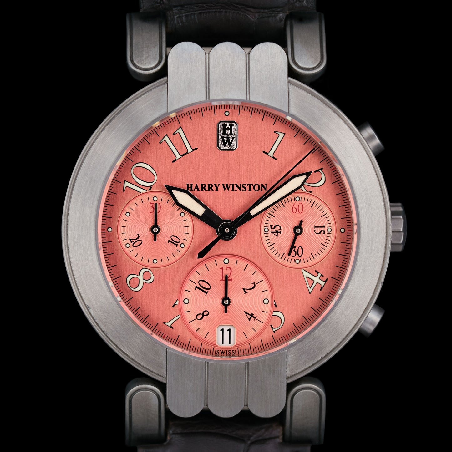 Harry Winston Zalium Prototype 1/10 Salmon z1 Chronograph from 2005